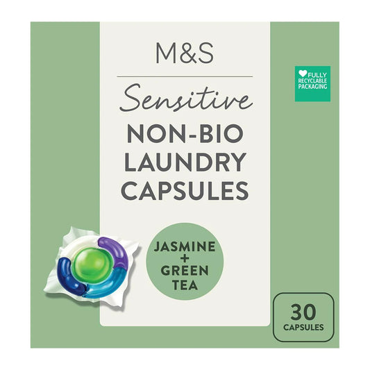 M&S Sensitive 5 in 1 Non-Bio Laundry Capsules 30 per pack