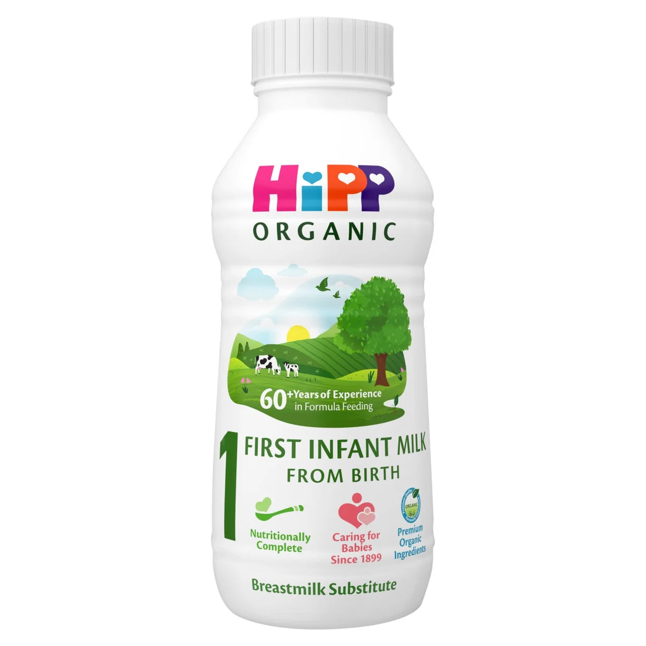 HiPP Organic 1 First Infant Baby Milk Liquid Formula From Birth 470ml
