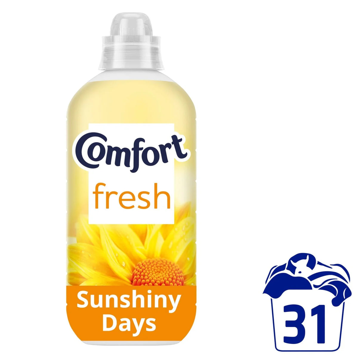 Comfort Fresh Sunshiny Days Fabric Conditioner 31 Washes 990ml
