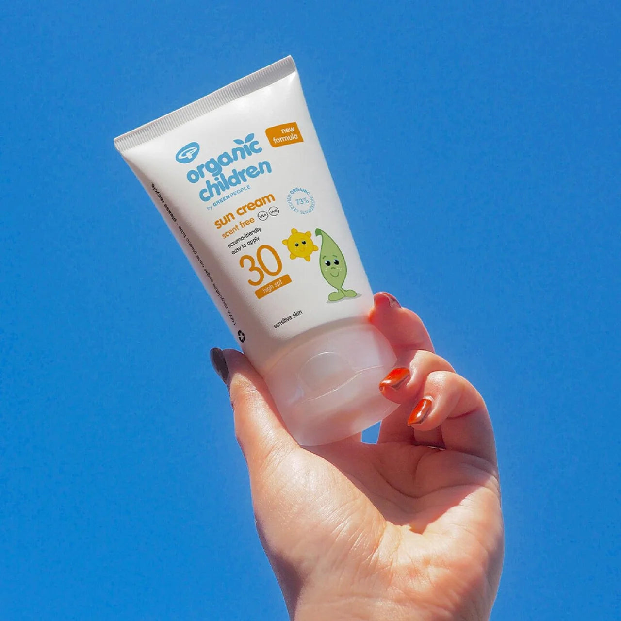 Organic Children SPF 30 Sun Cream Scent Free 150ml