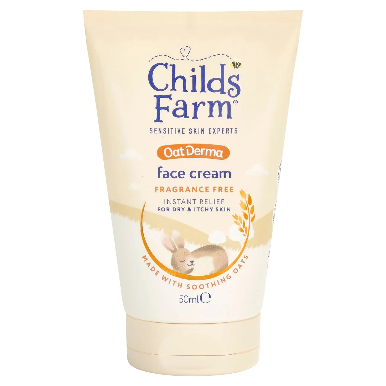 Childs Farm OatDerma Face Cream Fragrance-Free 50ml