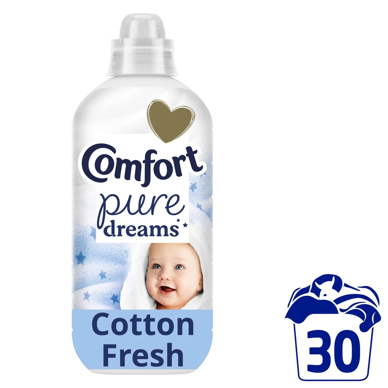 Comfort Pure Dreams Cotton Fresh Sensitive Fabric Conditioner 900ml