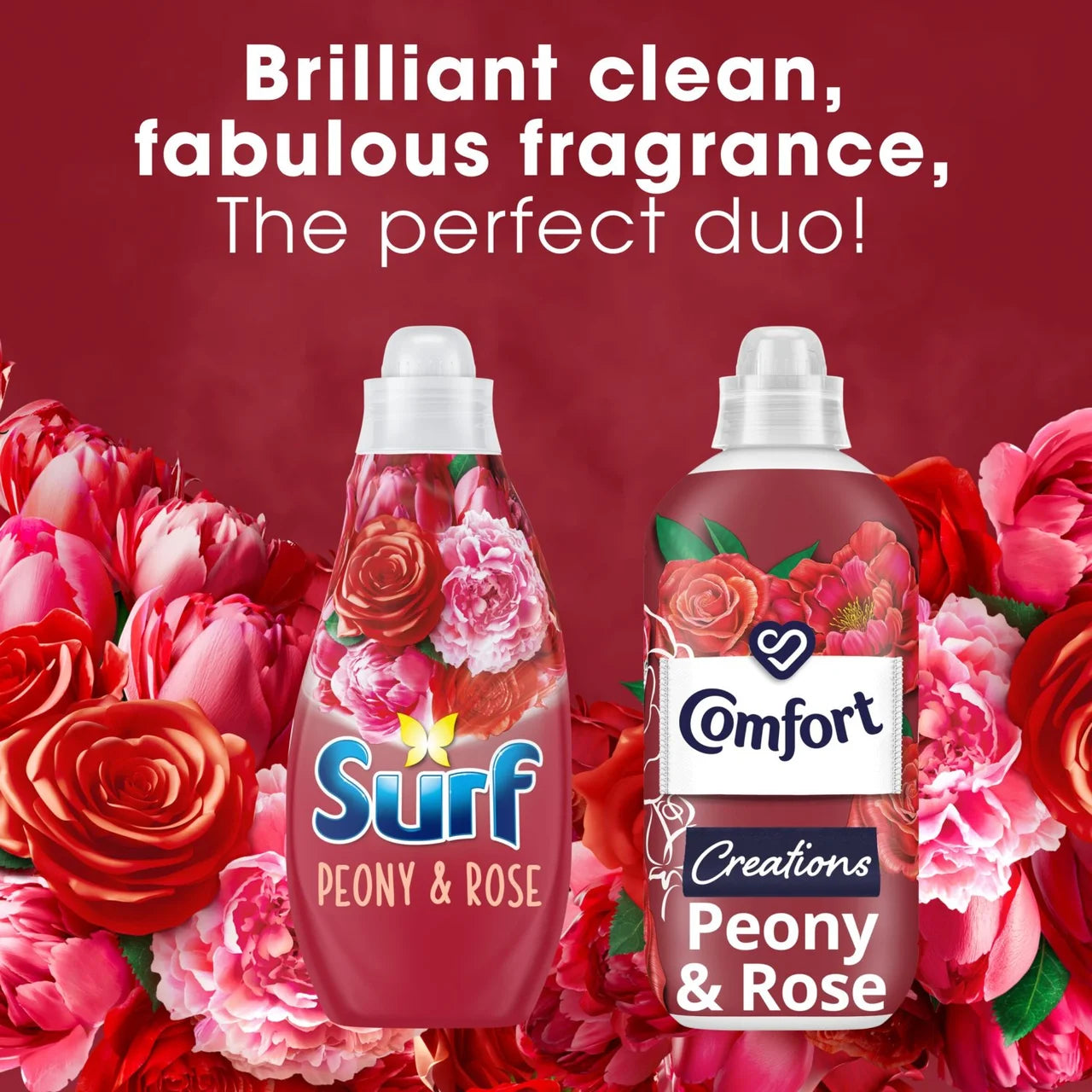 Surf Peony & Rose Liquid Laundry Washing Detergent 24 Washes 648ml