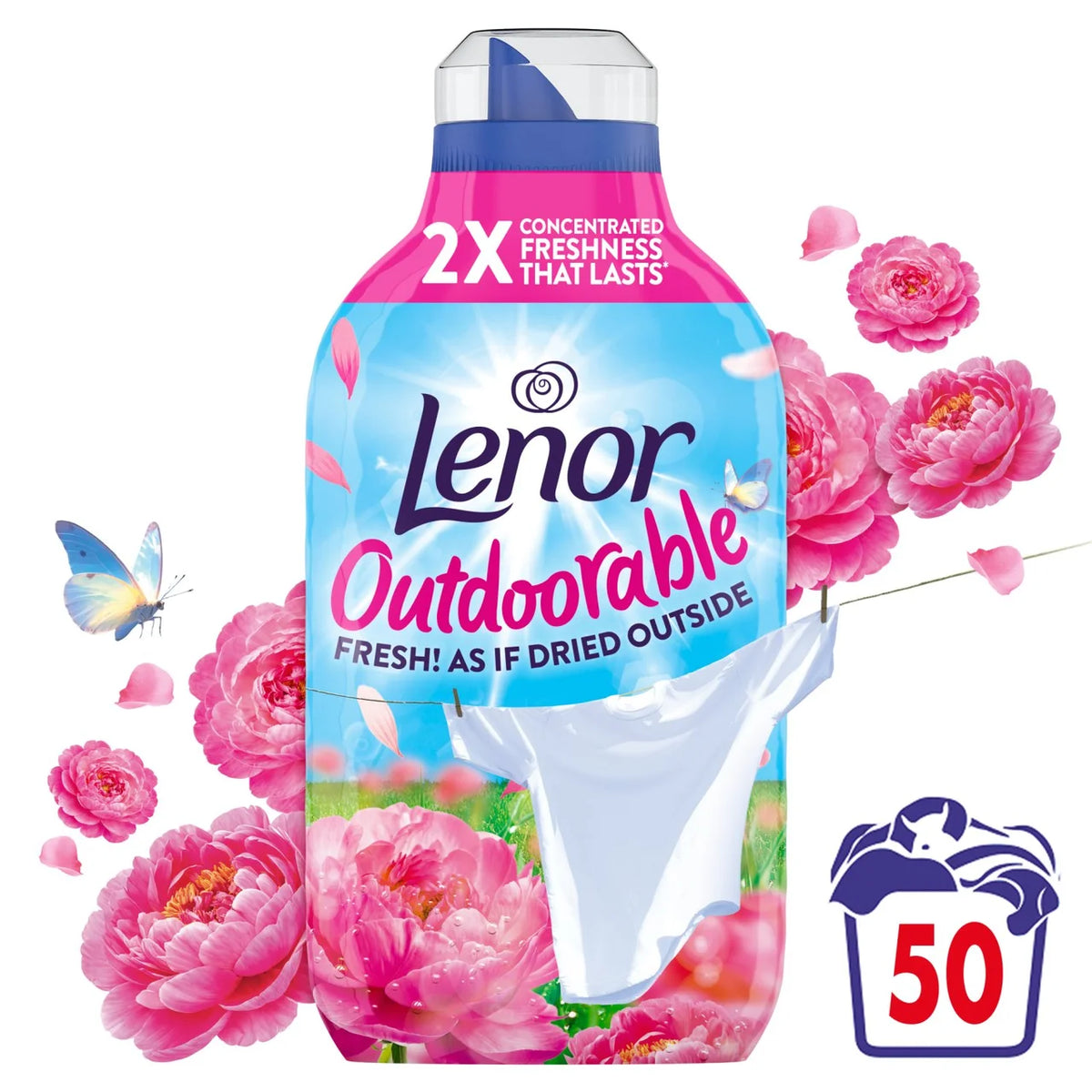 Lenor Outdoorable Floral Fresh Fabric Conditioner 700ml