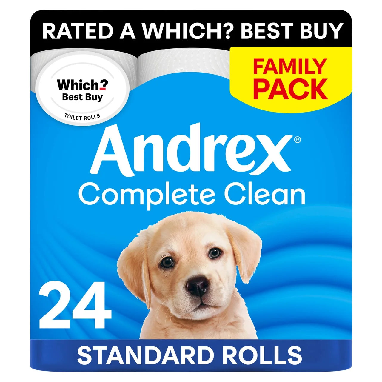 Andrex Complete Clean Toilet Roll 24 per pack