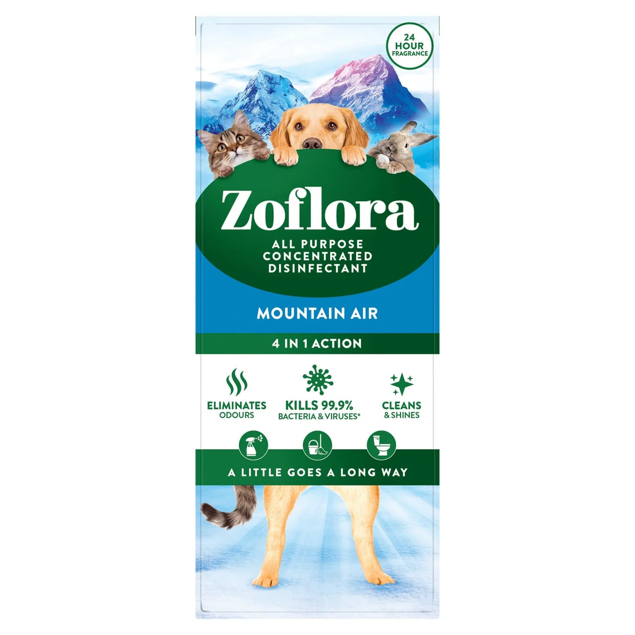 Zoflora Concentrated Disinfectant Mountain Air 500ml