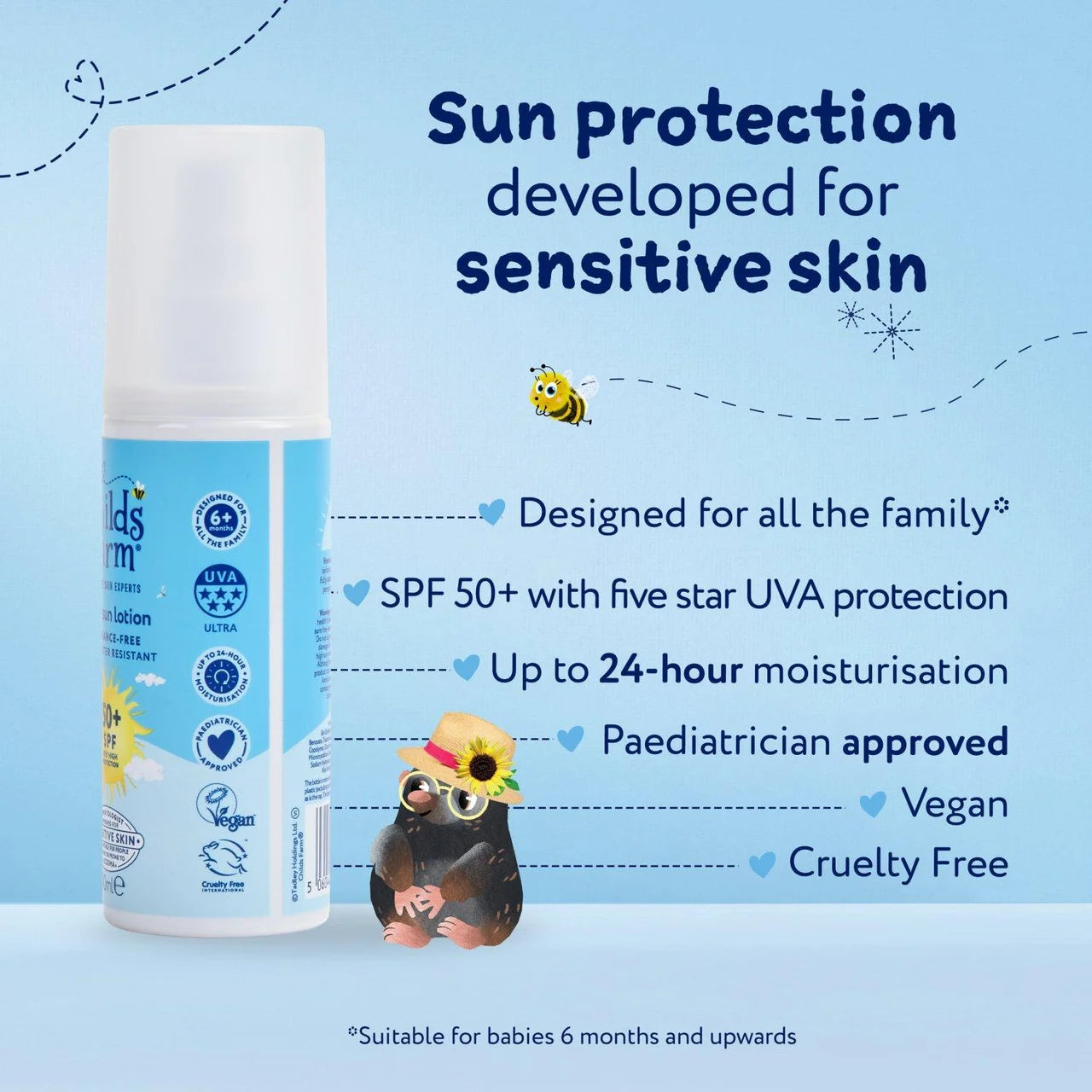 Childs Farm 50+SPF Sun Spray 100ml