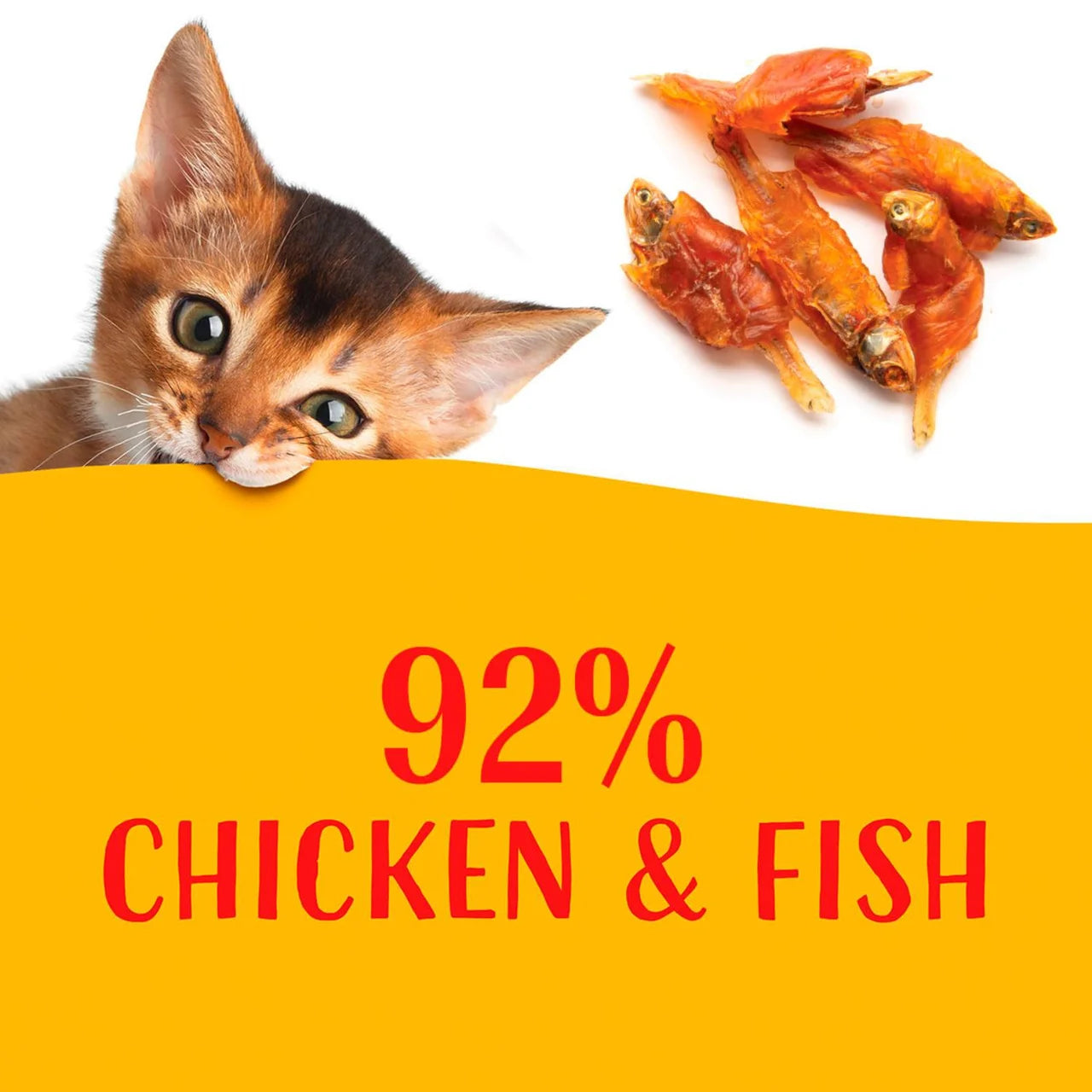 Catit Nibbly Wraps Chicken & Fish Cat Treat 30g