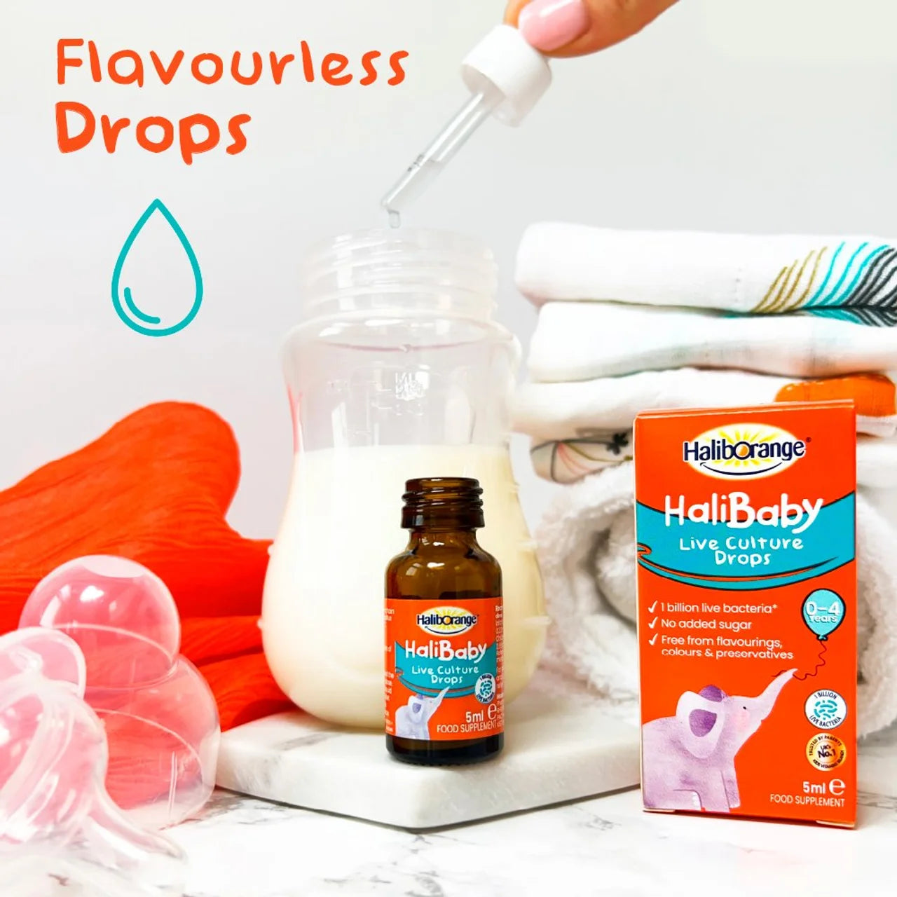 Haliborange Baby Live Culture Drops 5ml