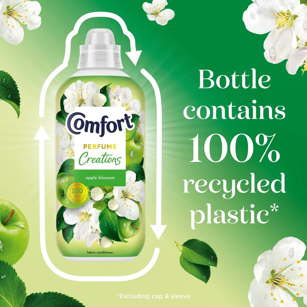 Comfort Creations Apple Blossom Fabric Conditioner 30 Washes 900ml