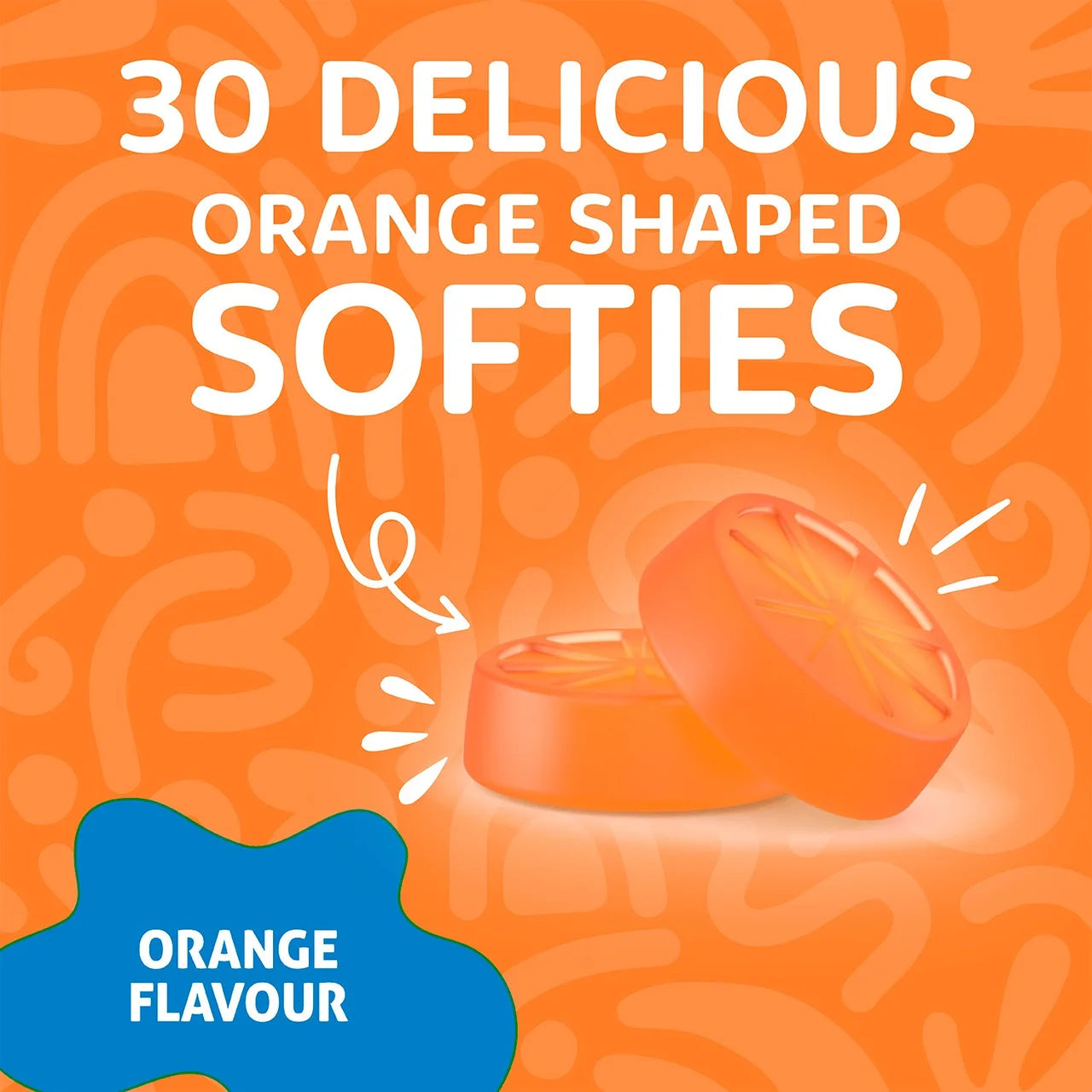 Haliborange Kid's Softies Multivitamin Orange Gummies 3-12yrs 30 per pack
