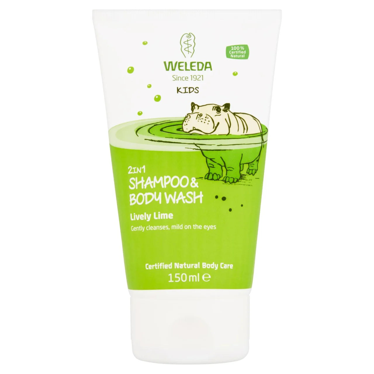 Weleda Kids Lime 2in1 Vegan Shampoo & Body Wash 150ml