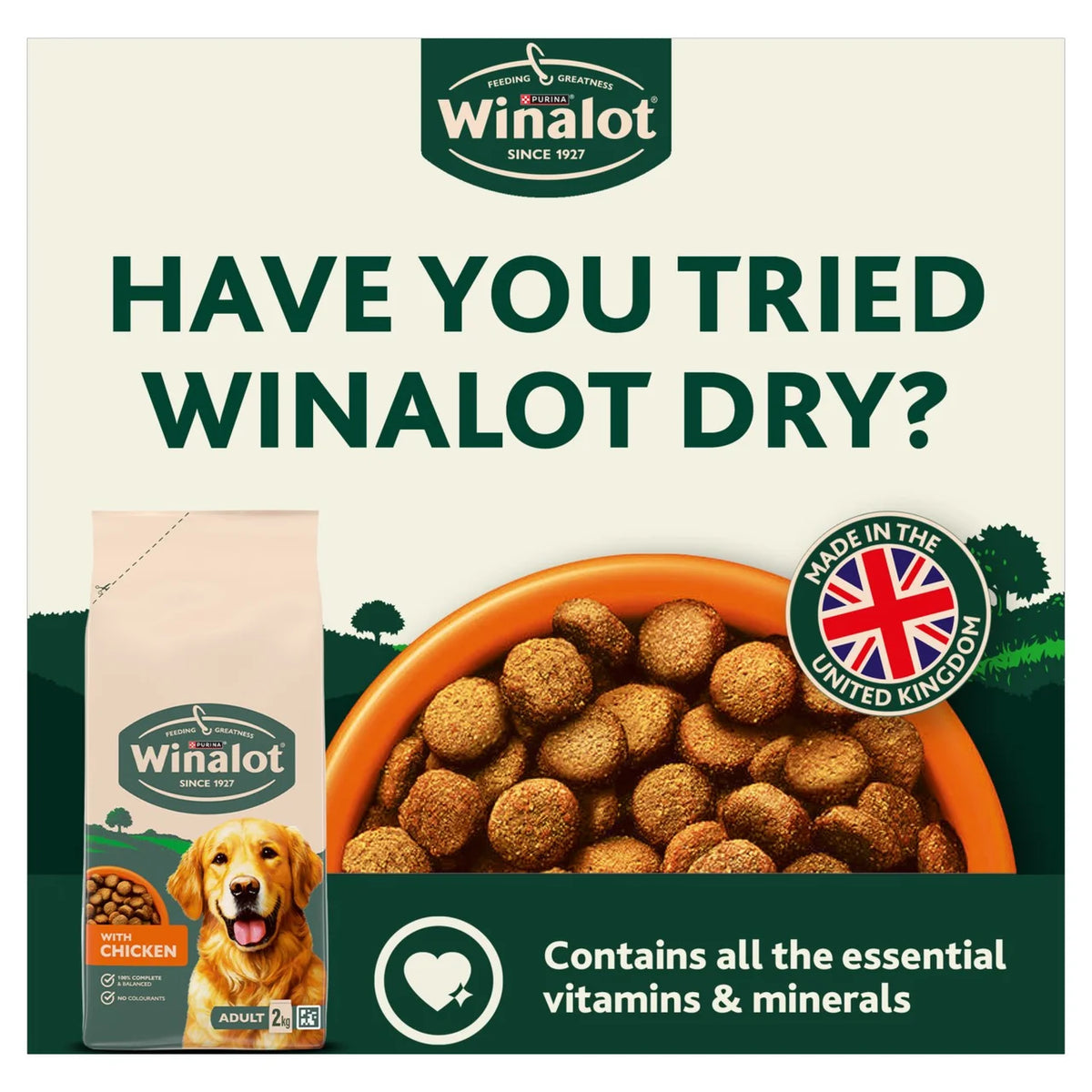 Winalot Monday Meaty Casseroles Chicken, Turkey, Duck in Gravy Wet Dog Food 12 x 85g