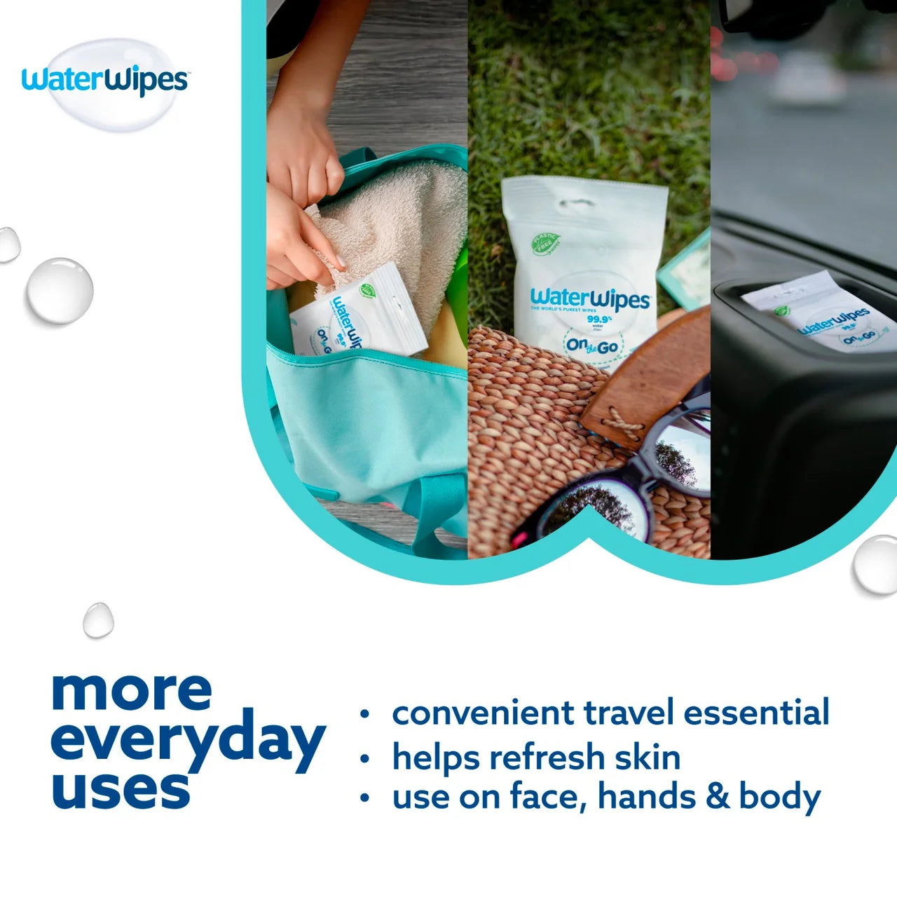 WaterWipes On The Go Wipes 10 wipes