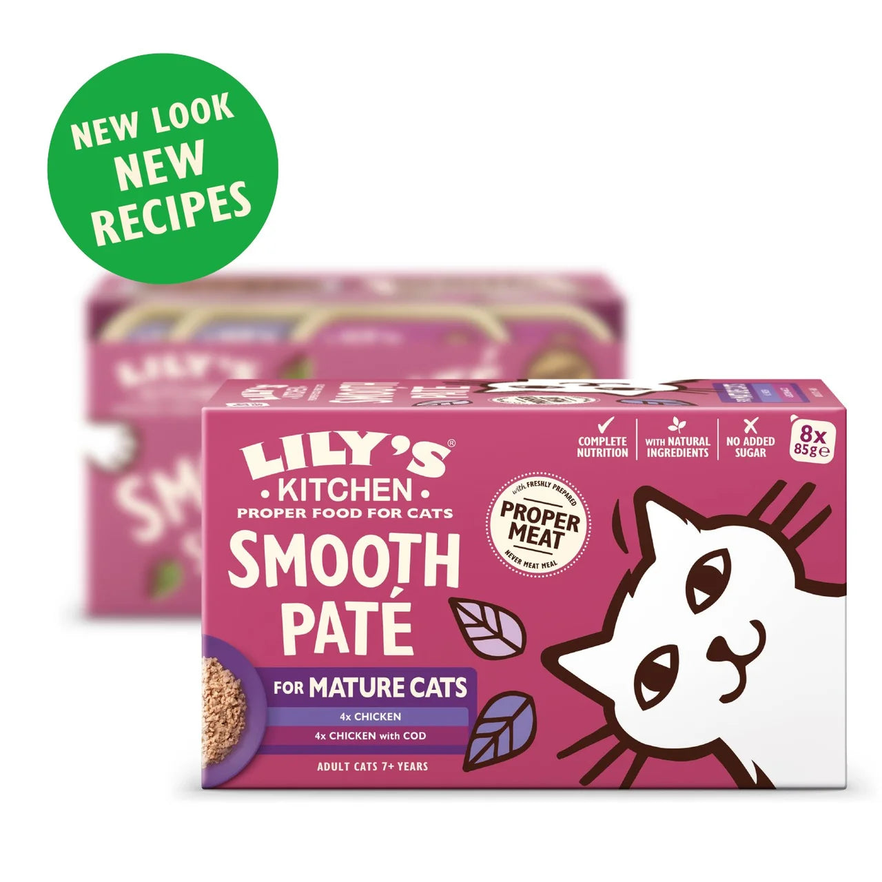 Lily's Kitchen Cat Mature Pate Multipack 8 x 85g