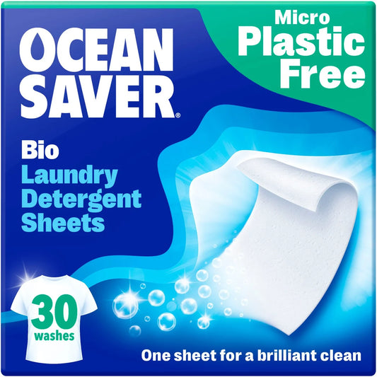 OceanSaver Plastic Free Bio Laundry Detergent Sheets 30 per pack
