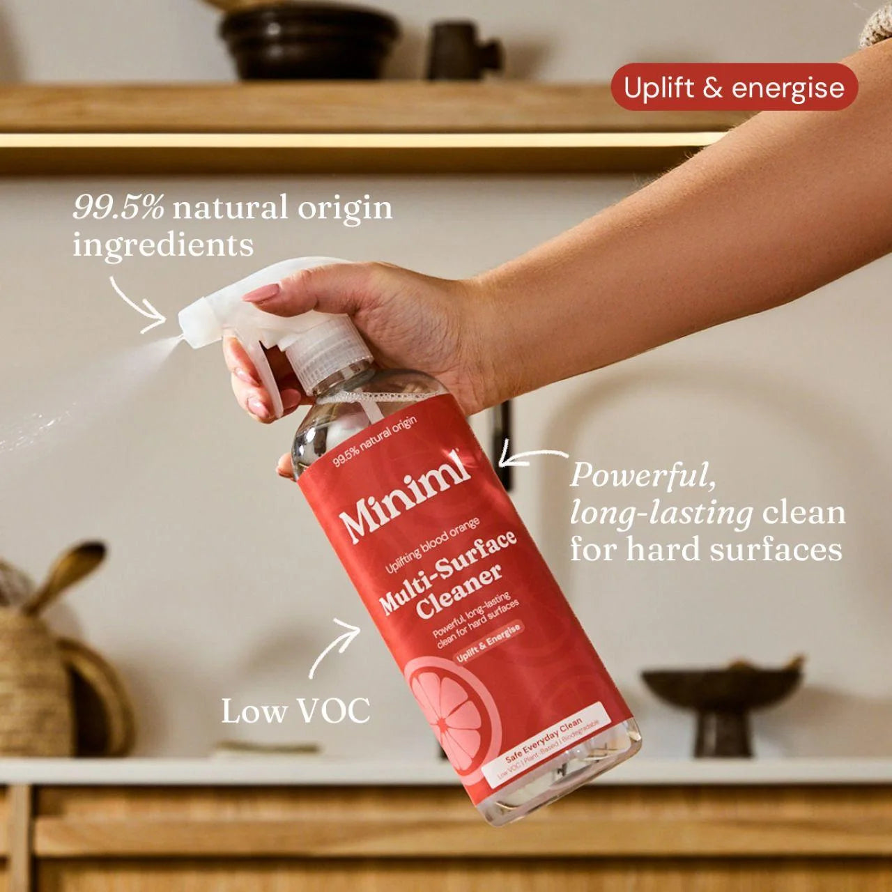 Miniml Multi-Surface Cleaner Blood Orange 750ml