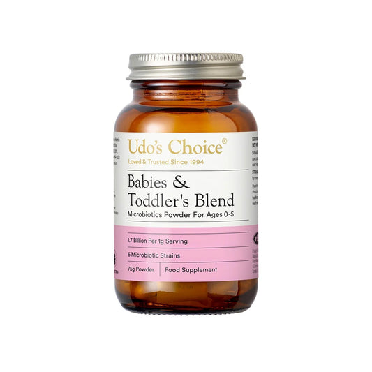 Udo's Choice Babies & Toddler's Blend Microbiotic Supplement Powder 0-5yrs , 75g