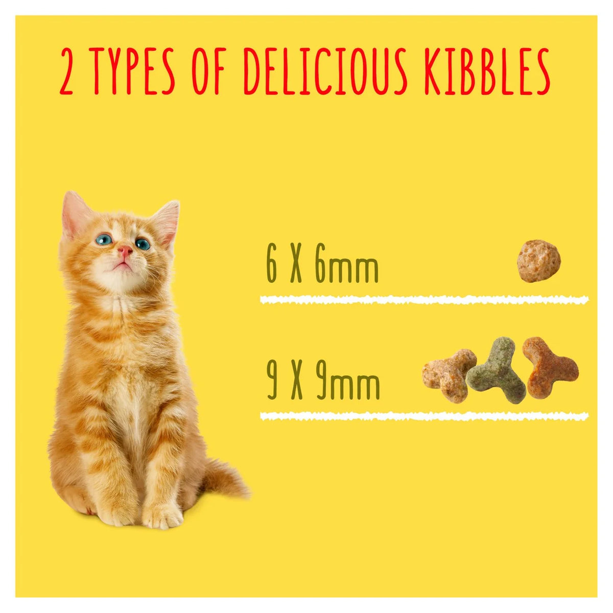 Go-Cat Kitten Chicken Turkey and Milk Dry Cat Food 2kg