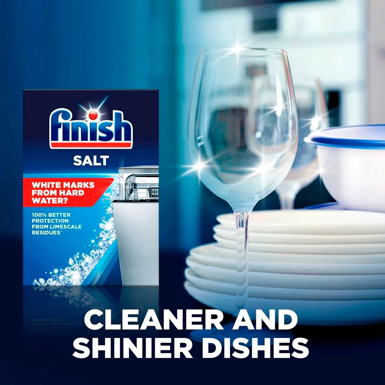 Finish Dishwasher Water Softener Salt 4kg