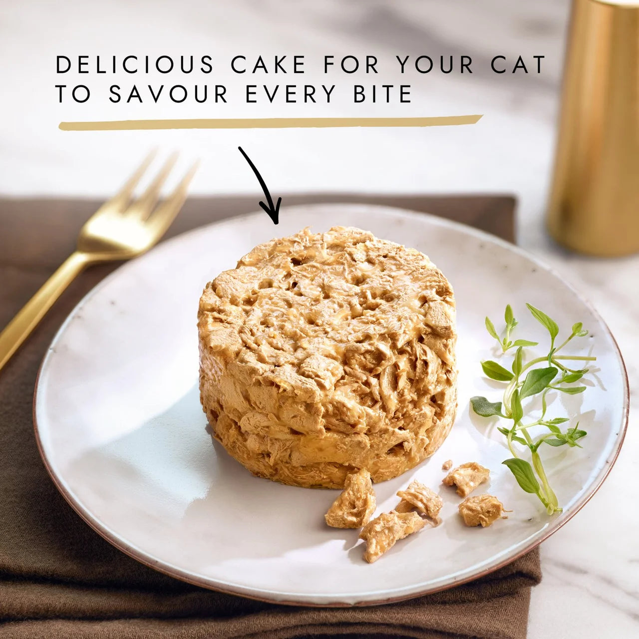 Gourmet Gold Savoury Cake Meat & Veg Variety Wet Cat Food 8 x 85g