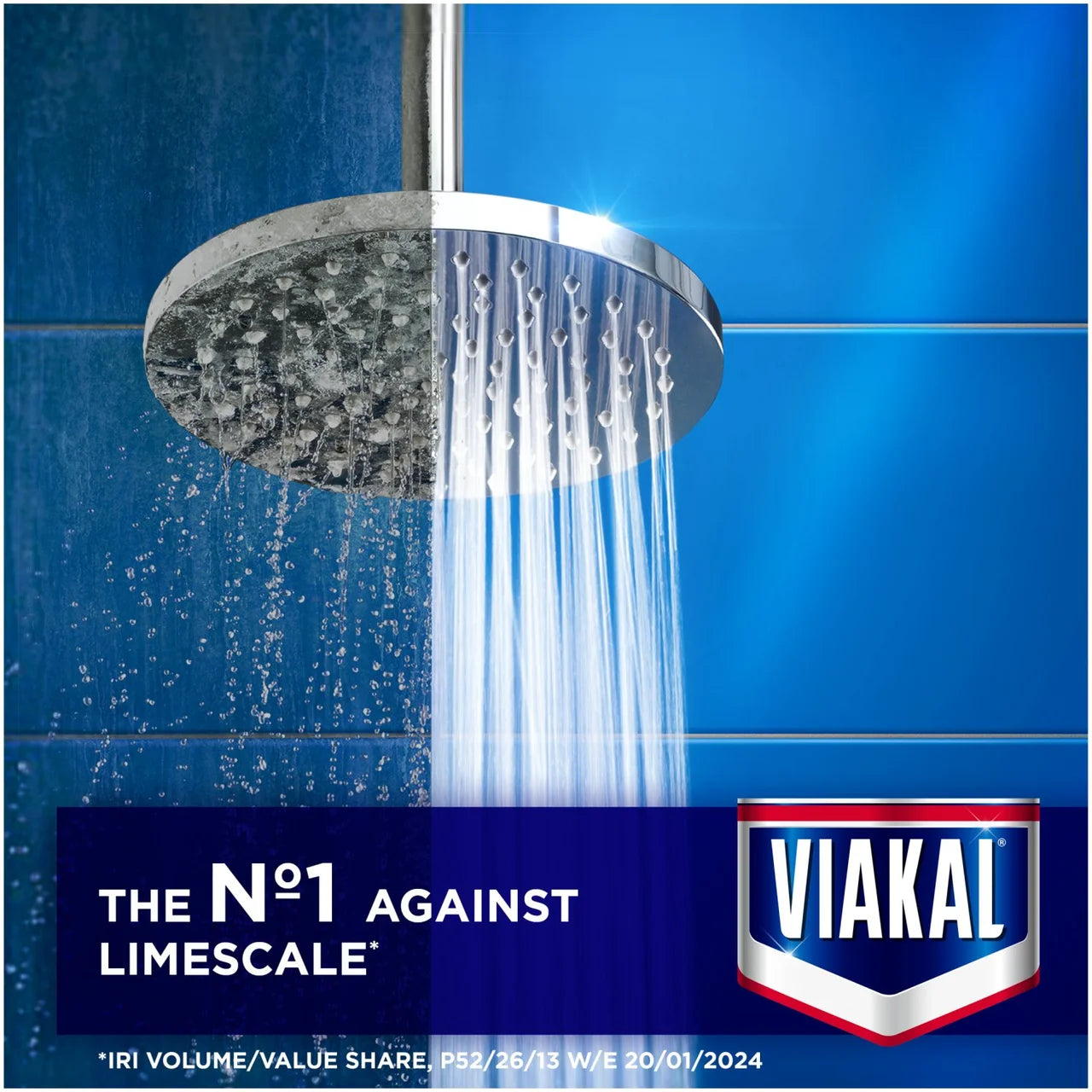 Viakal Bathroom Limescale Remover Anti-Bacterial Spray 500ml