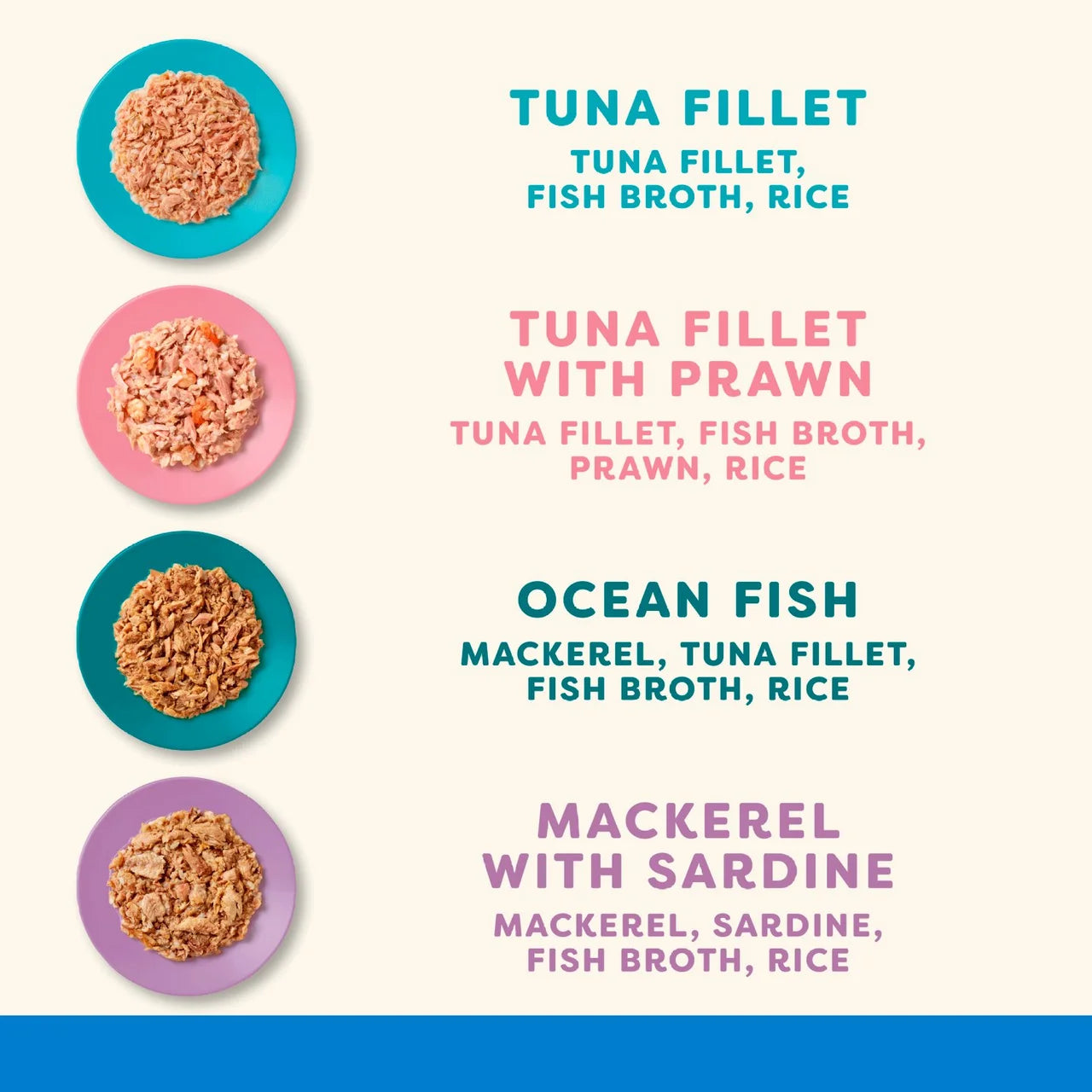 Applaws Natural Wet Cat Food Tuna Fillet Multipack Tins in Broth 24 x 70g