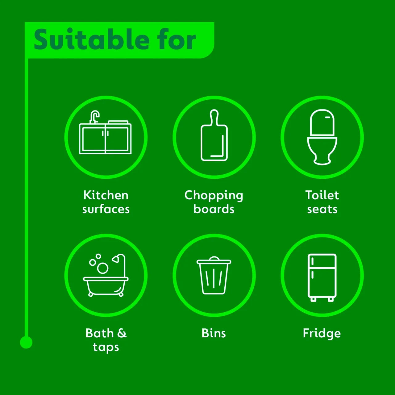 Dettol Antibacterial Biodegradable Multi Surface Cleansing Wipes, 4x110