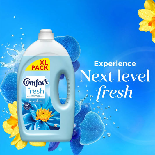 Comfort Fresh Blue Skies Fabric Conditioner 80 Washes 2490ml