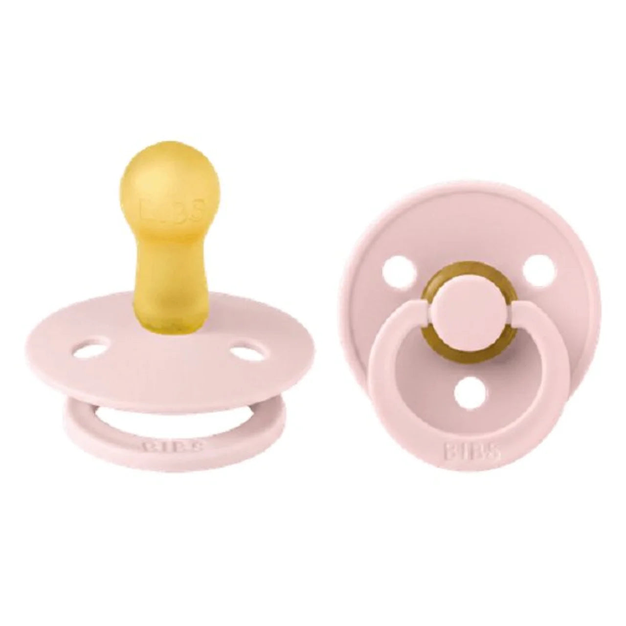 BIBS 0-6m Natural Rubber Latex Soother Blossom 2 per pack