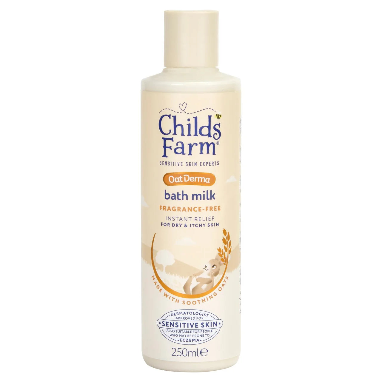 Childs Farm OatDerma Bath Milk Fragrance-Free 250ml