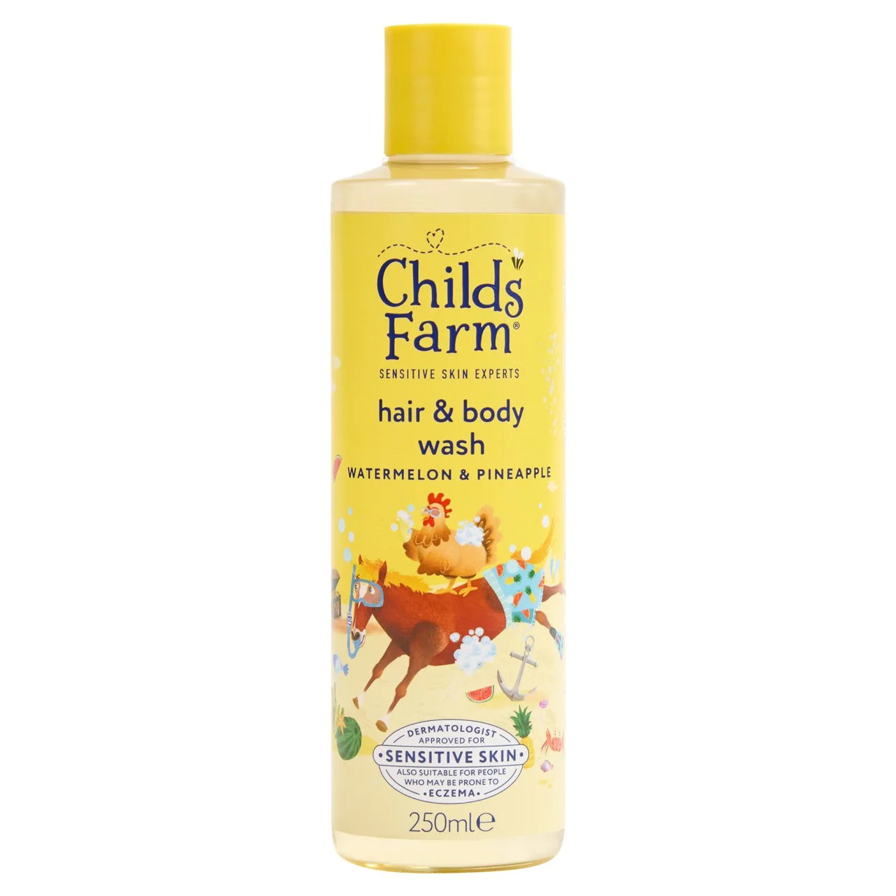 Childs Farm Hair & Body Wash, Watermelon & Pineapple 250ml