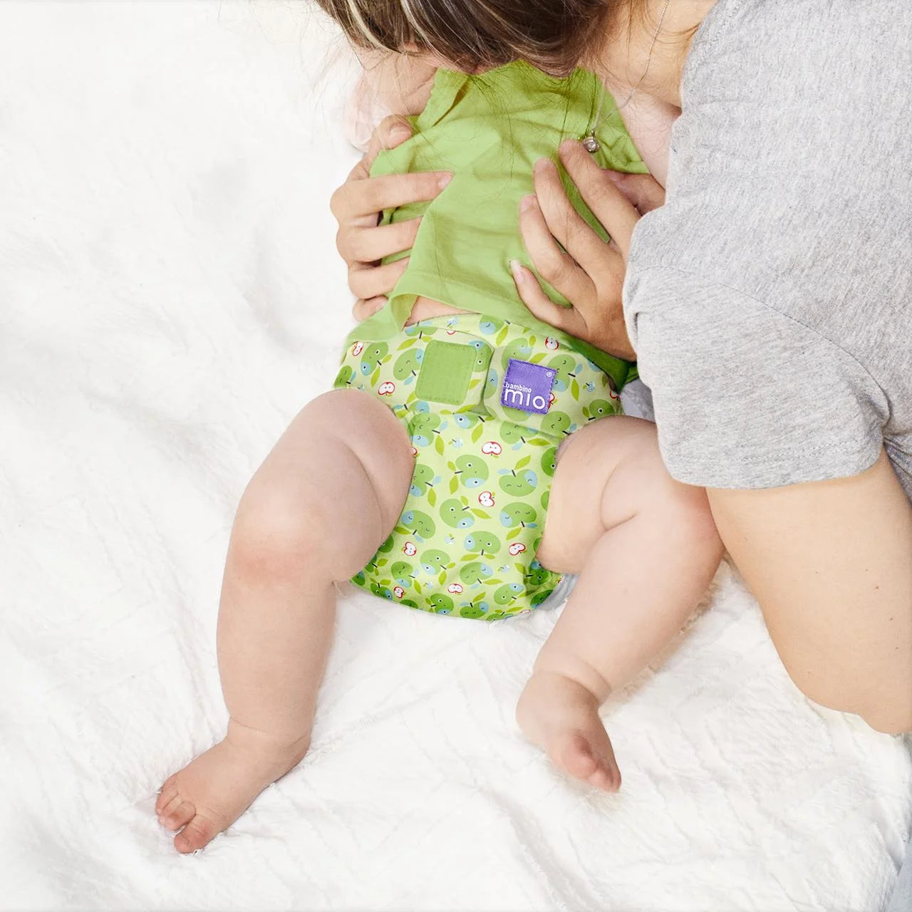 Bambino Mio Miosolo Classic All-In-One Reusable Nappy Set, Pattern Size 0-5 , 6 per pack