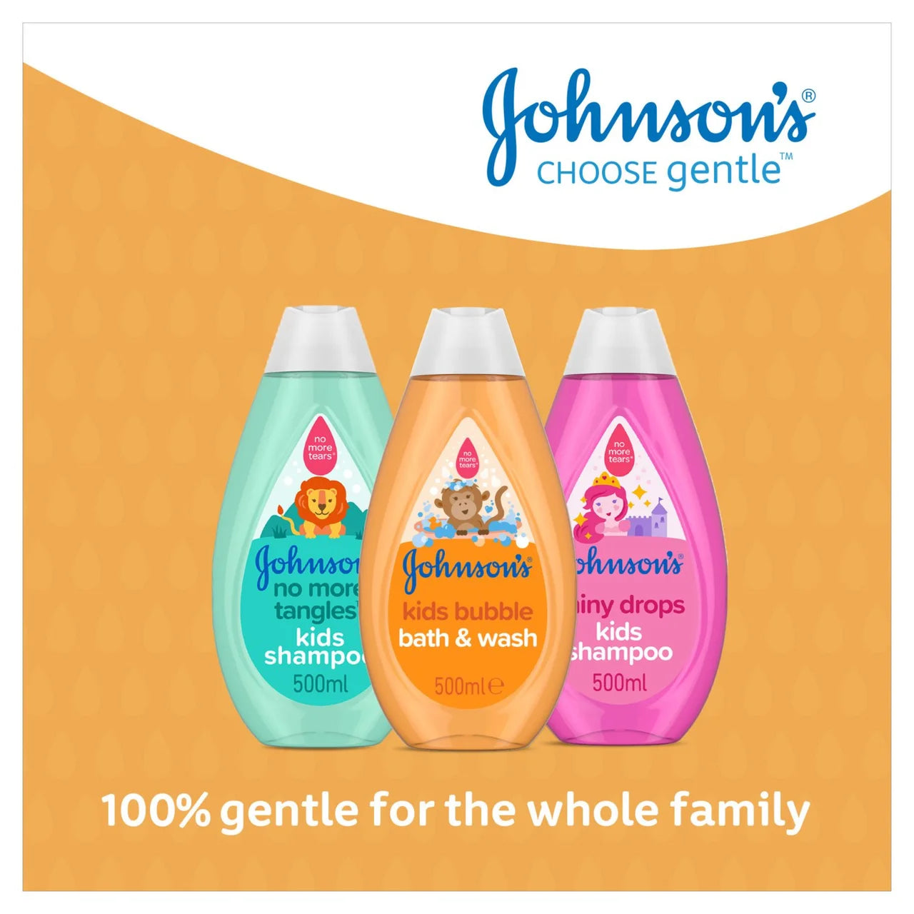Johnson's Kids Bubble Bath & Wash 500ml