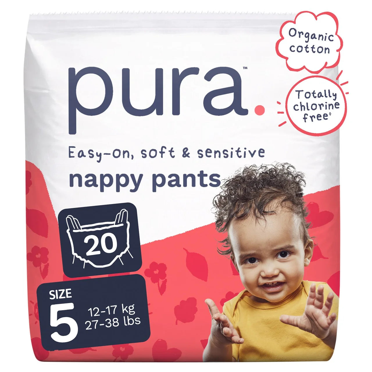 Pura Nappy Pants Size 5, 20 per pack