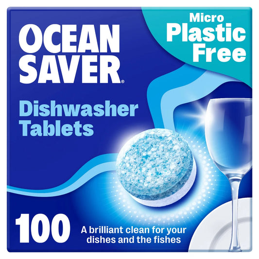OceanSaver Plastic Free Eco Dishwasher Tablets 100 per pack