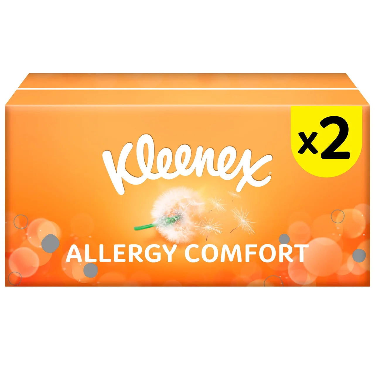 Kleenex Allergy Comfort Tissues Twin Box 2 x 56 per pack