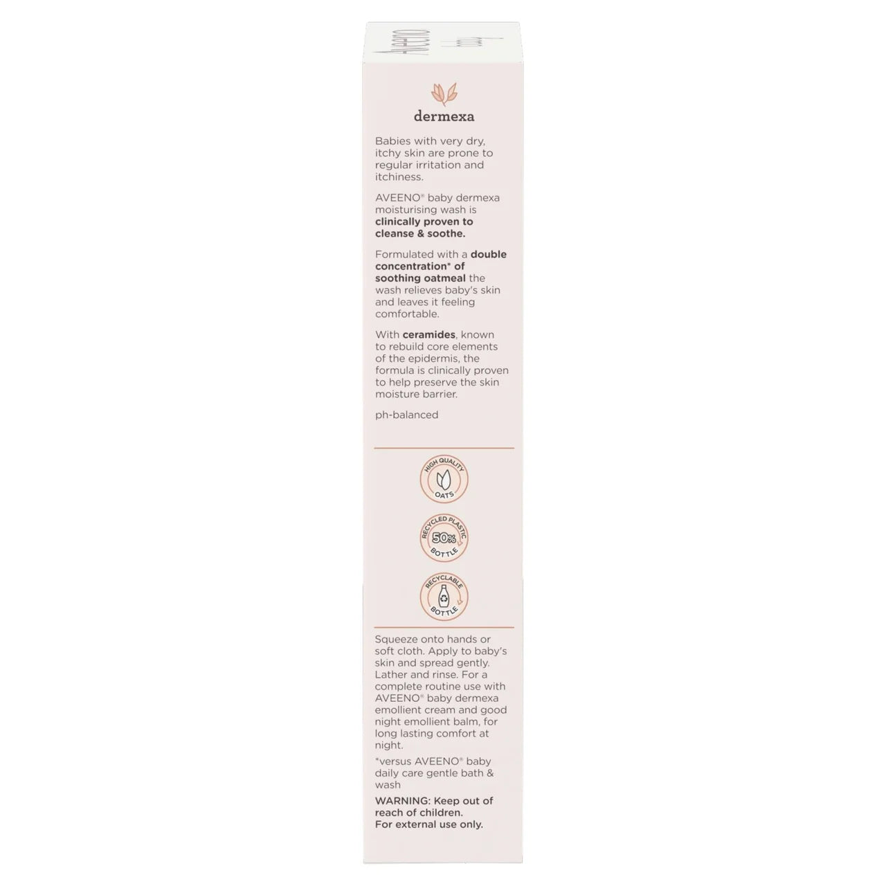 Aveeno Baby Dermexa Moisturising Wash 250ml