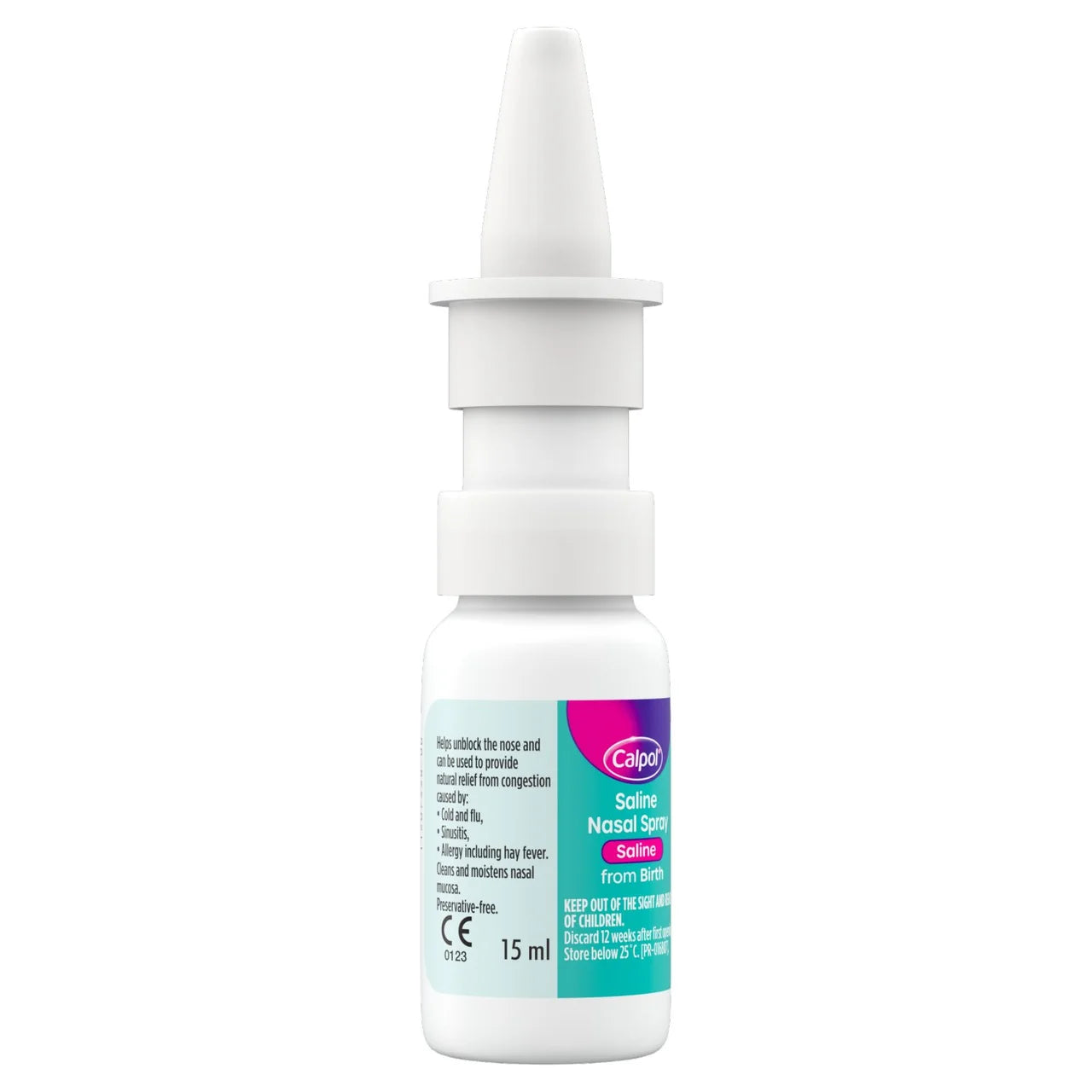 Calpol Saline Nasal Spray Suitable from Birth 15ml