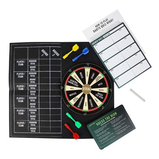 Talking Tables Darts Quiz Night Pub Game