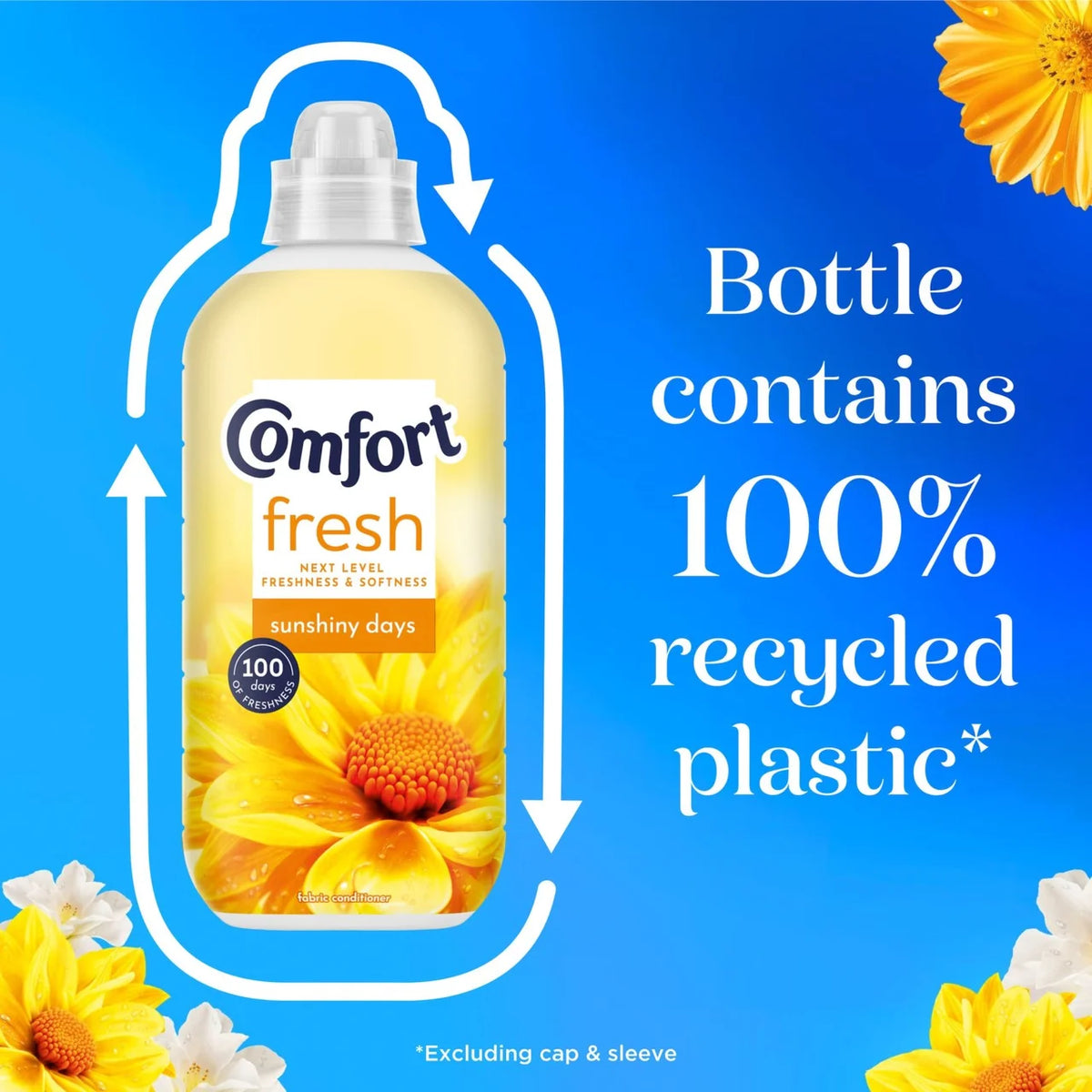 Comfort Fresh Sunshiny Days Fabric Conditioner 31 Washes 990ml