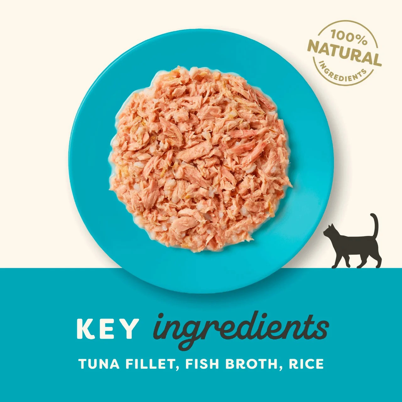 Applaws Natural Wet Cat Food Tin Tuna Fillet in Broth 70g