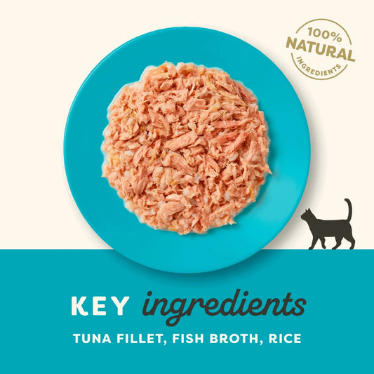 Applaws Natural Wet Cat Food Tin Tuna Fillet in Broth 70g