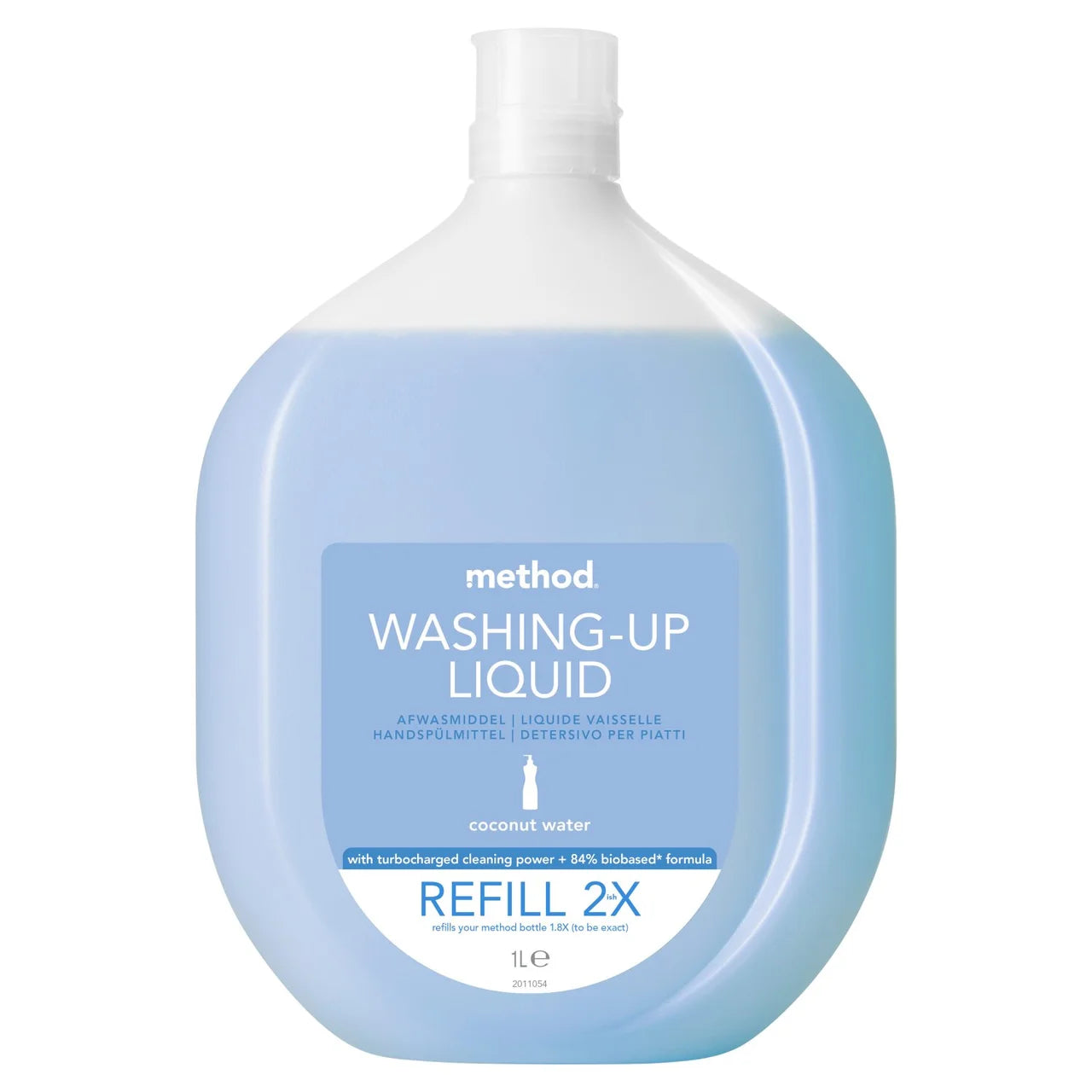 Method Washing Up Liquid Refill Coconut Water 1L