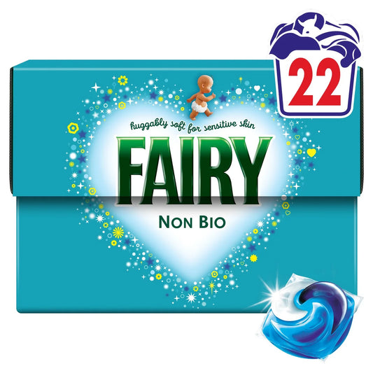 Fairy Non Bio Pods Washing Capsules For Sensitive Skin 22 Washes