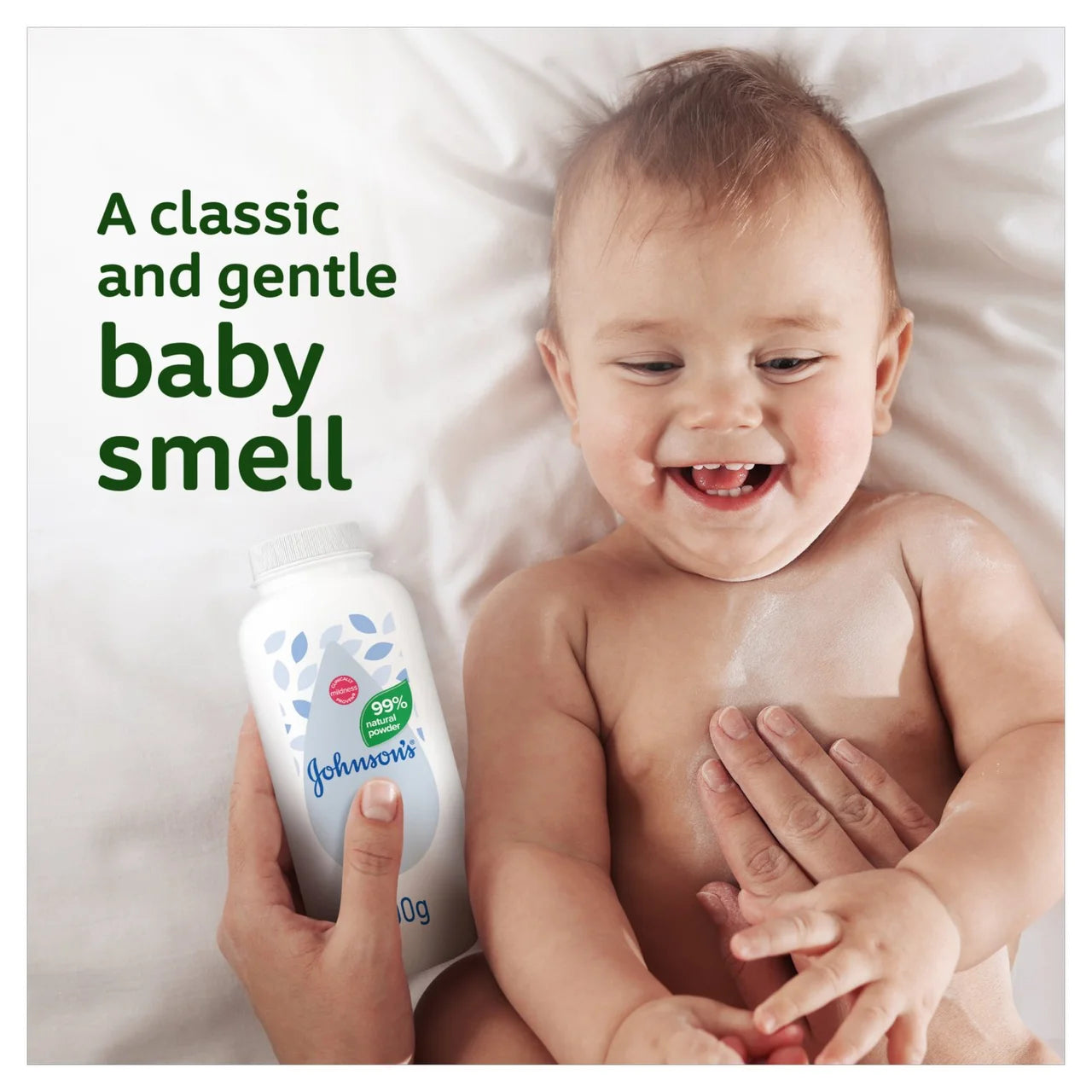 Johnson's Baby Powder Natural Cornstarch 100g