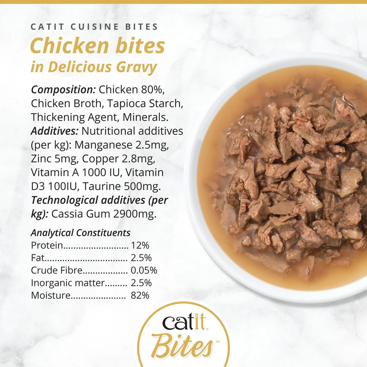 Catit Cuisine Bites Chicken 75g