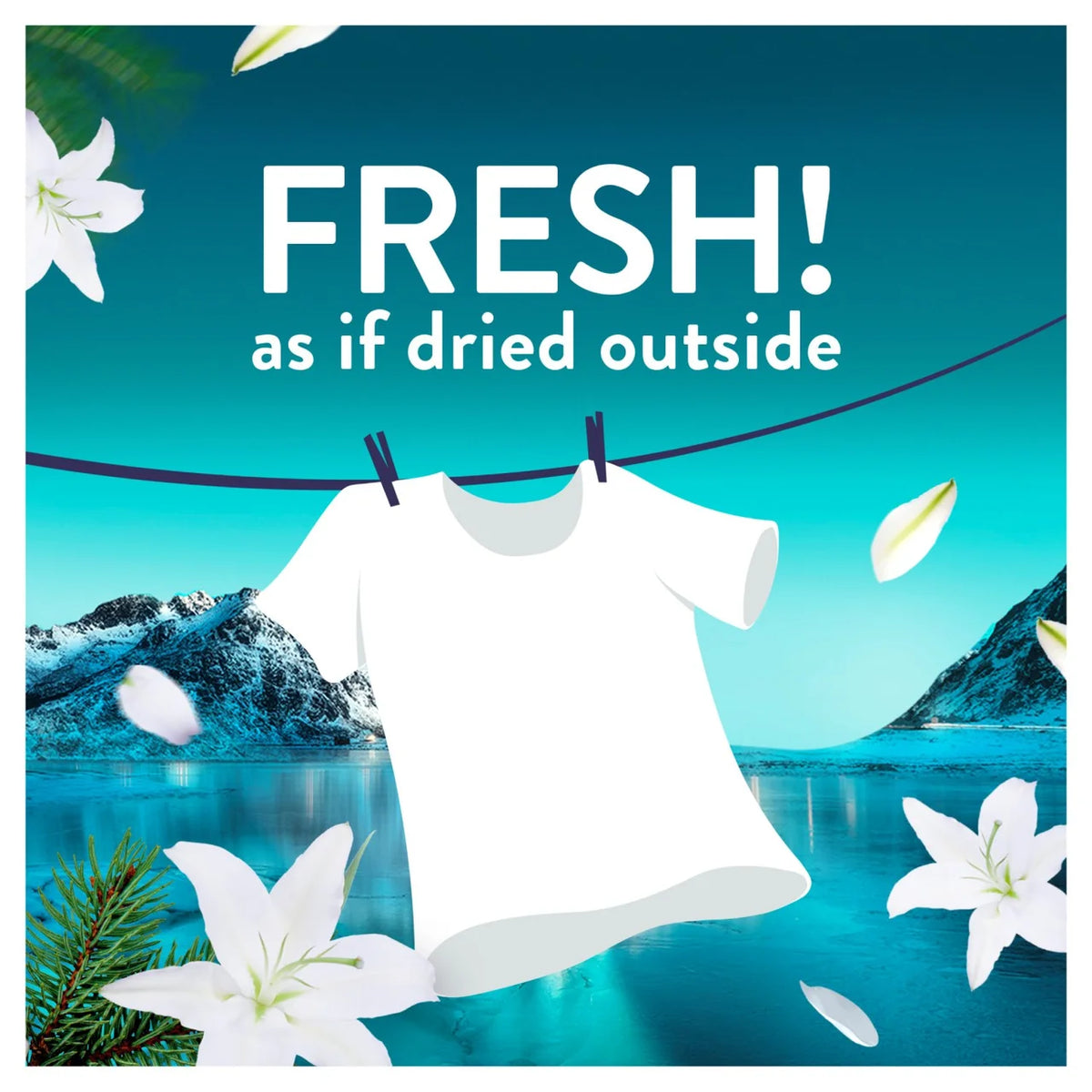 Lenor Outdoorable Northern Solstice Fabric Softener 630ml