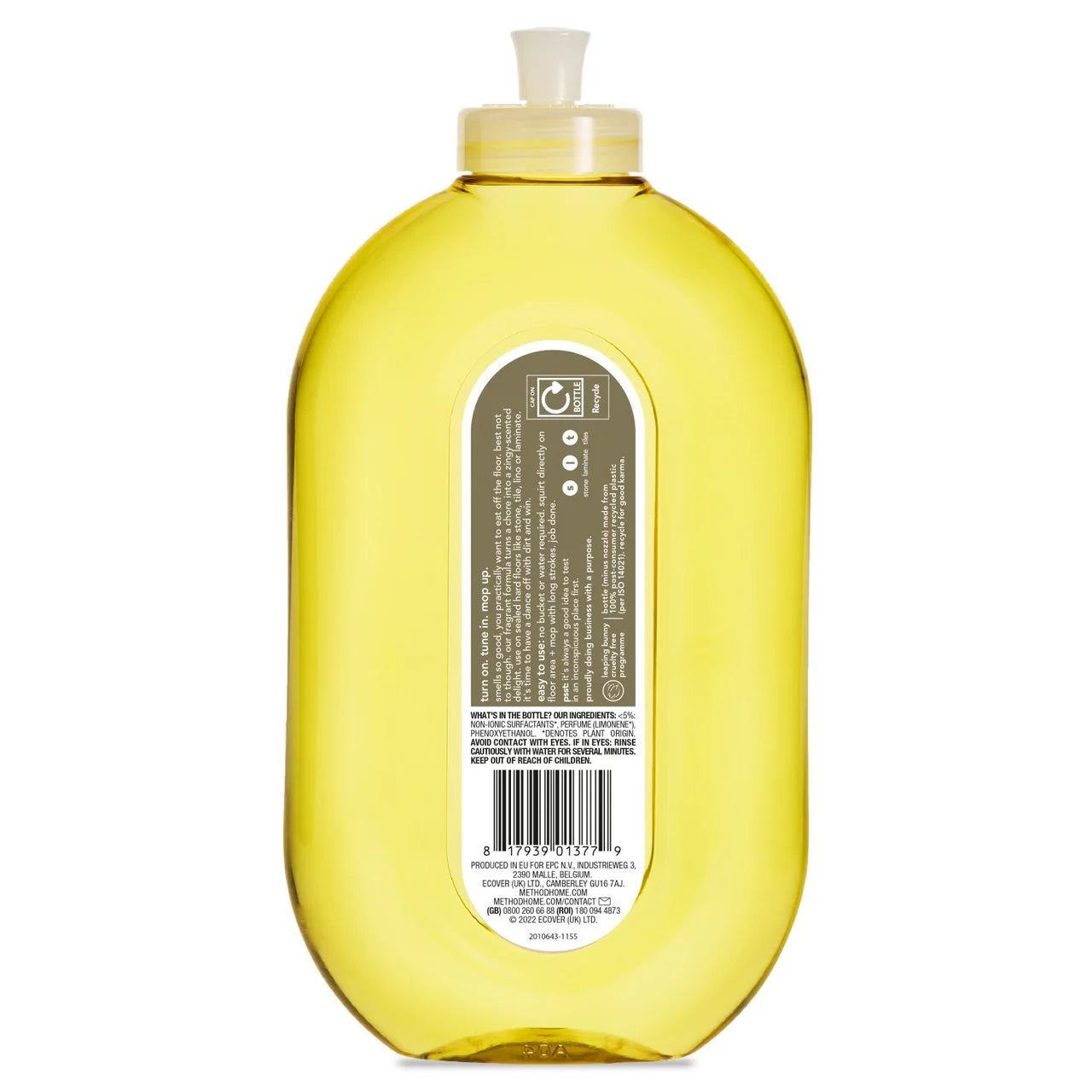 Method Lemon Ginger All Purpose Floor Cleaner 739ml