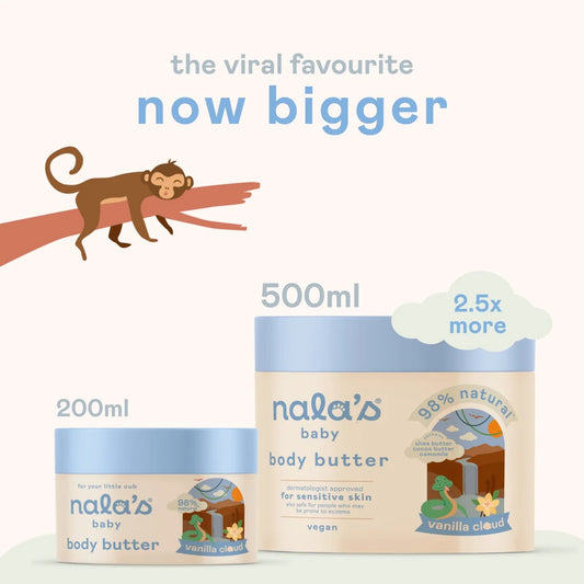 Nala's Baby Body Butter Vanilla Cloud 500ml